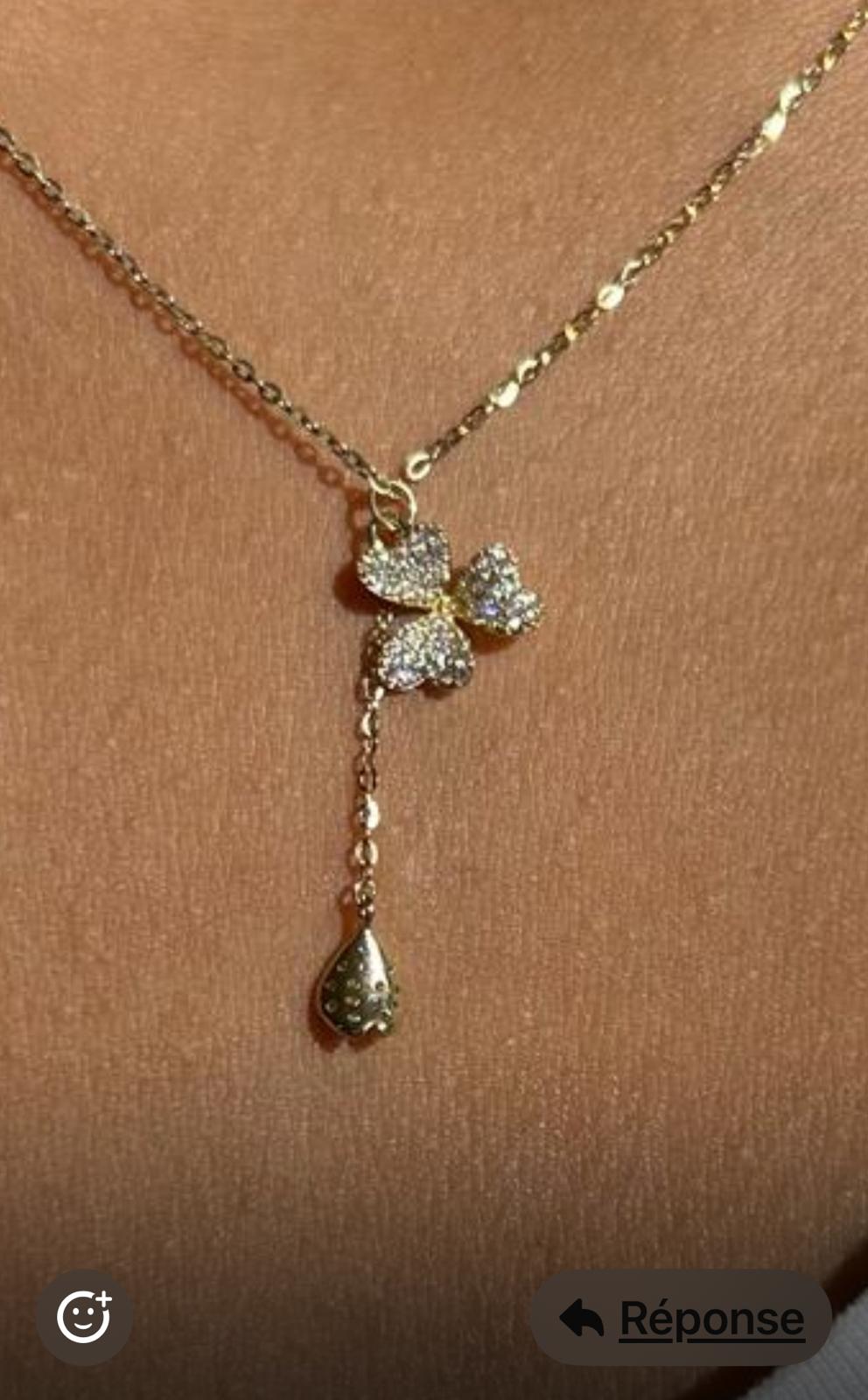 Butterfly Pendant Necklace