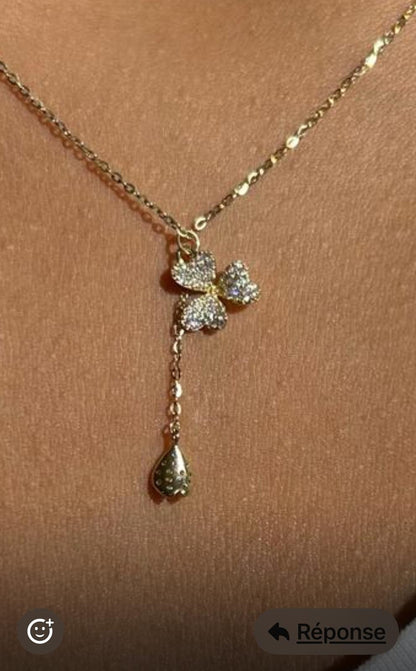 Butterfly Pendant Necklace